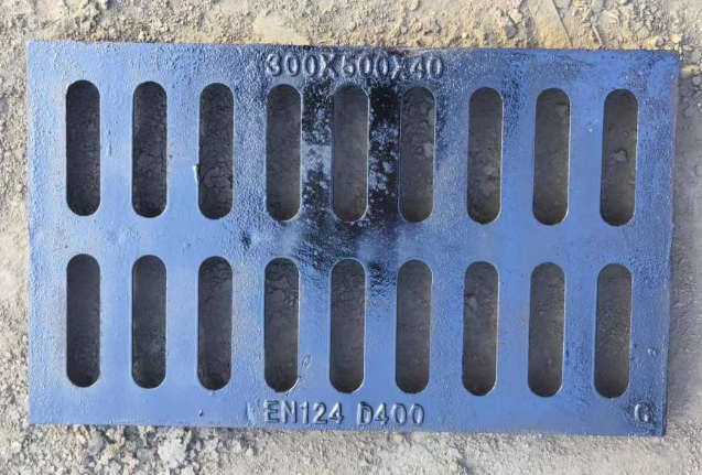 万秀球墨铸铁排水沟盖板展示