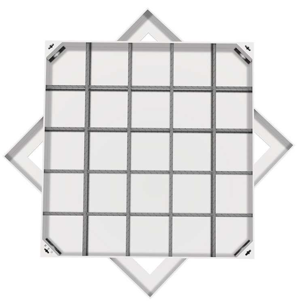 万秀不锈钢方井展示