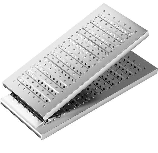 万秀不锈钢沟盖板展示